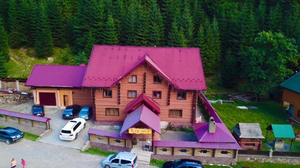Hotel Berloga-Sinevir Synevyrsʼka Polyana Eksteriør bilde